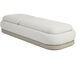 Sonora Greige / Gracebay Light Grey Outdoor Lounger